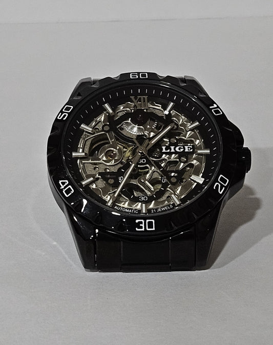 Mens LIGE Mechanical Watch