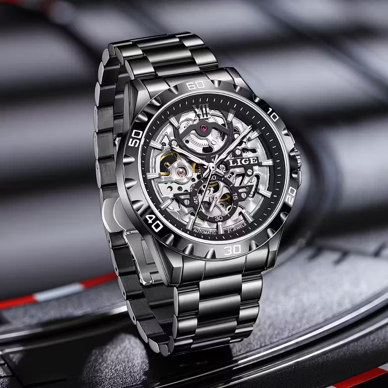 LIGE Mechanical Watch
