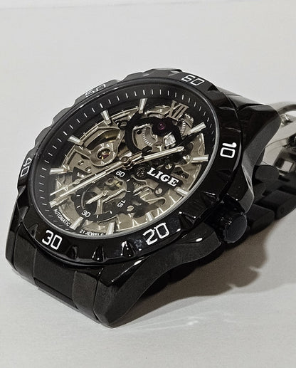 Mens LIGE Mechanical Watch