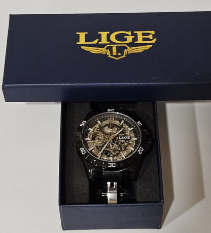 Mens LIGE Mechanical Watch