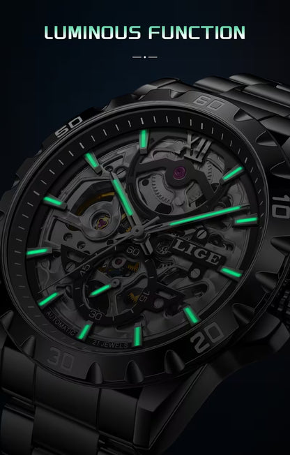 LIGE Mechanical Watch