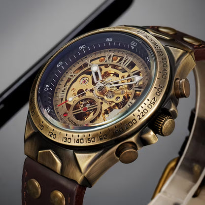 Skeleton Mechanical Watch